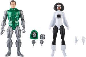 Hasbro 6 inch Marvel Legends Series Captain Marvel vs Doctor Doom Action Figures