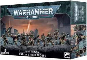Games Workshop Warhammer 40K: Cadian Shock Troops