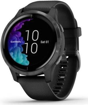 Garmin Stainless Steel Bezel with Silicone Band