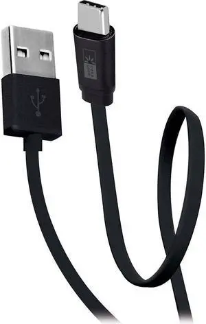 3.5 inch Flat USB-C 2.0 Charge and Sync Cable