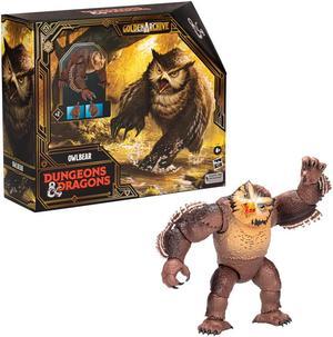 Hasbro 6 inch Dungeons and Dragons Golden Archive Owlbear Action Figure