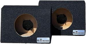 King Boxes 6.5 inch Pair of Speaker Boxes