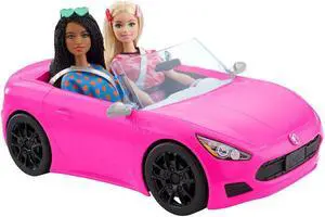 Mattel Barbie Pink Convertible Vehicle Doll Accessory