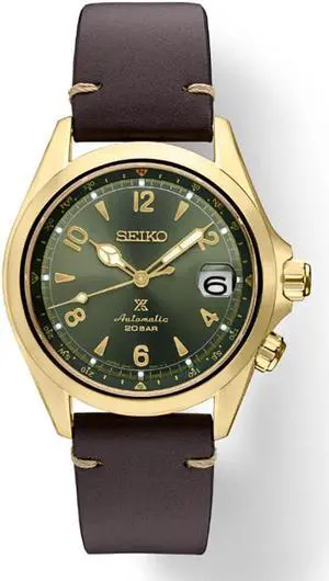 Seiko Prospex 1959 Mens Sports Watch - Brown/Green