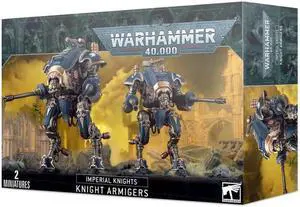 Games Workshop Warhammer 40K - Imperial Knights Knight Armigers Games Workshop Warhammer 40K - Imperial Knights Knight Armigers