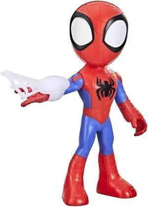 Hasbro F3986 9 inch Marvel Spidey and His Amazing Friends Supersized Spidey Action Figure