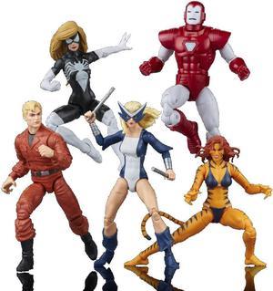 Hasbro 6 Marvel Legends Series The West Coast Avengers 60th Anniversary Action Figures