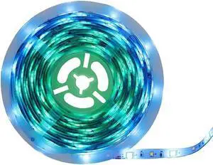 Monster MLB72048RGB 16.4ft Sound Reactive Smart Multi-Color Multi-White LED Light Strip