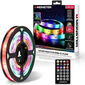Monster MLB72082RGB 6.5 Ft. Multi-Color Flow LED Light Strip