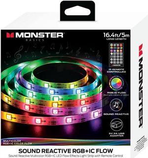 Monster MLB72063RGB 16.5 Ft. Multi-Color Flow LED Light Strip