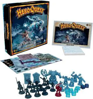 Hasbro F5815 Avalon Hill HeroQuest The Frozen Horror Board Game Hasbro F5815 Avalon Hill HeroQuest The Frozen Horror Board Game
