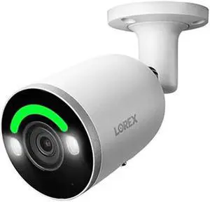 Lorex E894AB 4K Smart Wired Bullet Security Camera with Motion Detection