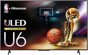 Hisense 75U6N 75 inch Class U6 Series MiniLED ULED 4K Smart Google TV