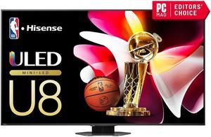 Hisense 75U8N 75 inch Class U8 Series MiniLED ULED 4K Smart Google TV