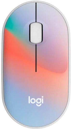 Logitech M340 Wireless Mouse With Limited Edition Prints, USB Receiver, Silent Clicks, Portable for Laptop, PC, Windows, Chrome, Surface - Sheer Dream