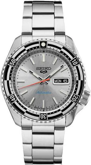 Seiko SRPK09 5 Sports 55th Anniversary Special Edition - Silver/Black