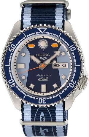 Seiko SRPK37 5 Sports SKX Series Honda Cub Limited Edition Mens Watch - Blue