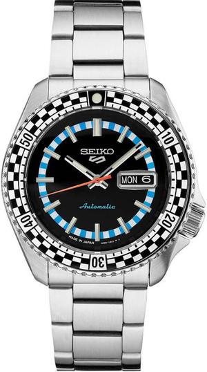 Seiko SRPK67 5 Sports Special Edition Series Mens Watch - Stainless Steel/Black