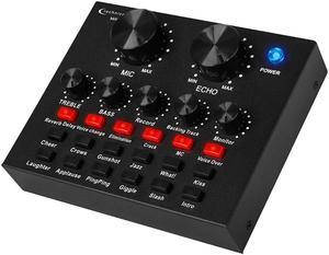 Technical Pro MIX1 Podcast and DJ Host Sound Effect Mixer