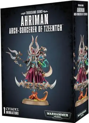 Games Workshop GW4338 Warhammer 40K: Ahriman Arch-Sorcerer of Tzeentch