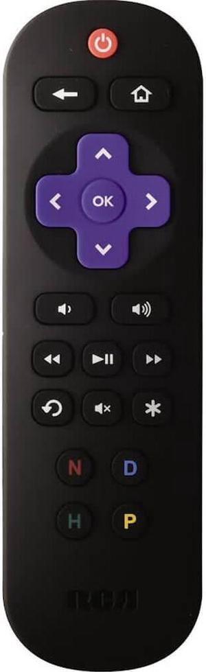RCA RCR18B Replacement Remote for Roku TVs