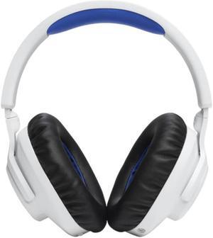 JBL Q360PWLWHTBL Quantum 360P Over the Ear Gaming Headset - White/Blue