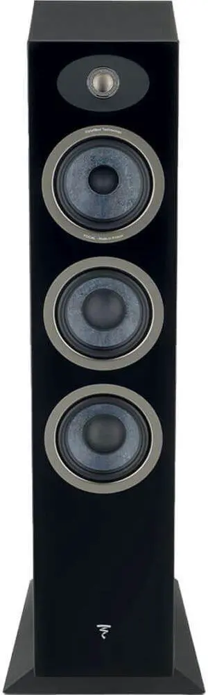 Focal THEVAN2BLK Theva No. 2 3-Way Floor-Standing Speaker (Each) - Black Lacquer