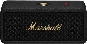 Marshall EMBERTON3BK Emberton III Portable Bluetooth Speaker - Black/Brass