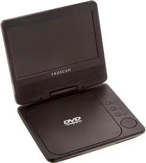 Proscan PDVD7040 7 inch Portable DVD Player - Black