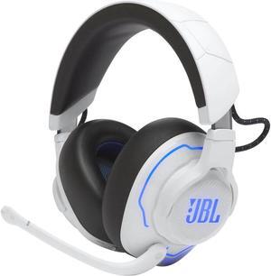 JBL Q910PWLWHTBL Quantum 910P Console Wireless Over-Ear Headset - White/Blue