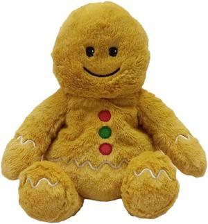 Warmies CPGBOY1 Microwavable French Lavender Scented Plush Gingerbread Boy