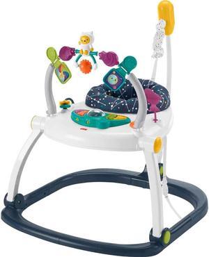 Fisher-Price HNH95 Baby Bouncer Jumperoo Astro Kitty Activity Center