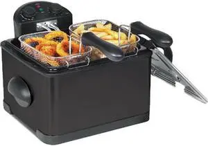 Complete Cuisine CCDP401CSBLK 4L Electric Deep Fryer