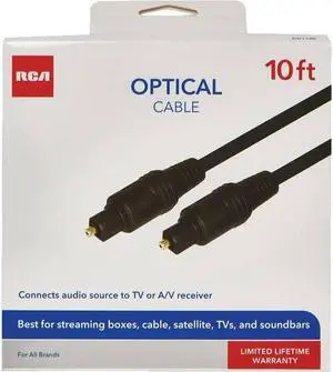 RCA DV110EV 10 Ft. Optical Cable