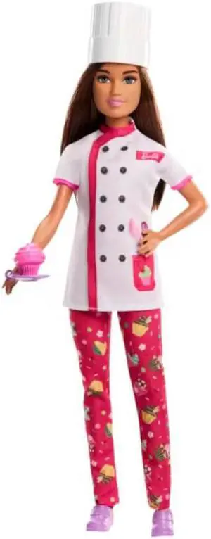 Mattel HKT67 Barbie Career Pastry Chef Doll