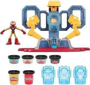 Hasbro G0035 Play-Doh Marvel Iron Man Armor Maker Lab Playset