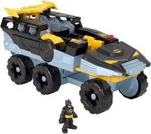 Mattel HVY04 Imaginext DC Super Friends Transforming Bat-Tank and Batman Toy