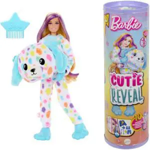 Mattel HRK41 Barbie Cutie Reveal Dalmatian Doll