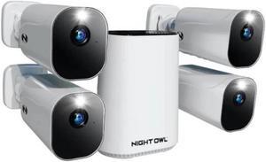 Night Owl FWR864GBB24L Expandable Wi-Fi 1080p Security System - White