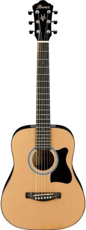 Ibanez IJV30 6 String Acoustic Guitar Quick Start Jampack - Natural Gloss