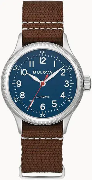 Bulova 96A282 A-11 Mens Hack Watch