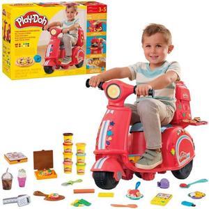Hasbro F8803 Play-Doh Pizza Delivery Kids Scooter Playset