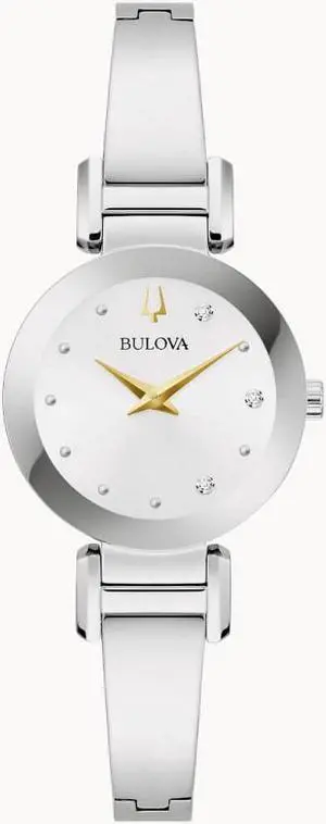 Bulova 96P241 Womens Modern Marc Anthony Silver Watch