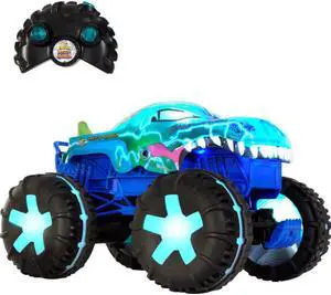 Mattel HWW53 Hot Wheels Monster Trucks Power Smashers - MEGA-Wrex Alive RC