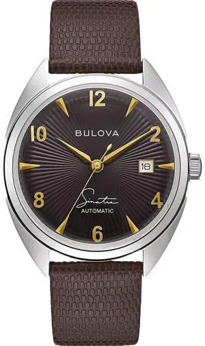 Bulova 96B348 Fly Me To The Moon Mens Watch - Black Dial