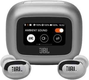 JBL LIVEBUDS3SIL Live Buds 3 True Wireless Noise Cancelling Earbuds w/ Smartcase - Silver