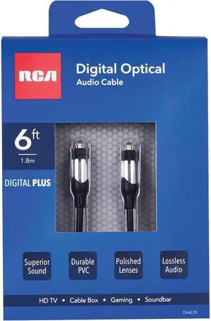 Audiovox RCA Digital Plus Optical Audio Cable