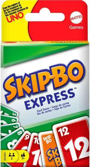 Mattel HWV20 Skip-Bo Express Card Game