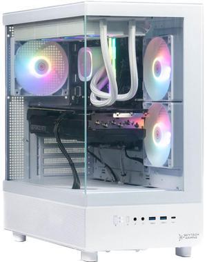 Skytech Azure 3 White Gaming Desktop - Ryzen 7 7800X3D - Nvidia RTX 4070 - 32GB/2TB