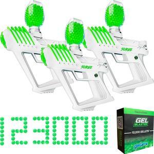 Gel Blaster KIT3SURGE120 Surge Toy Gun 3 Pack with 123K Gellets